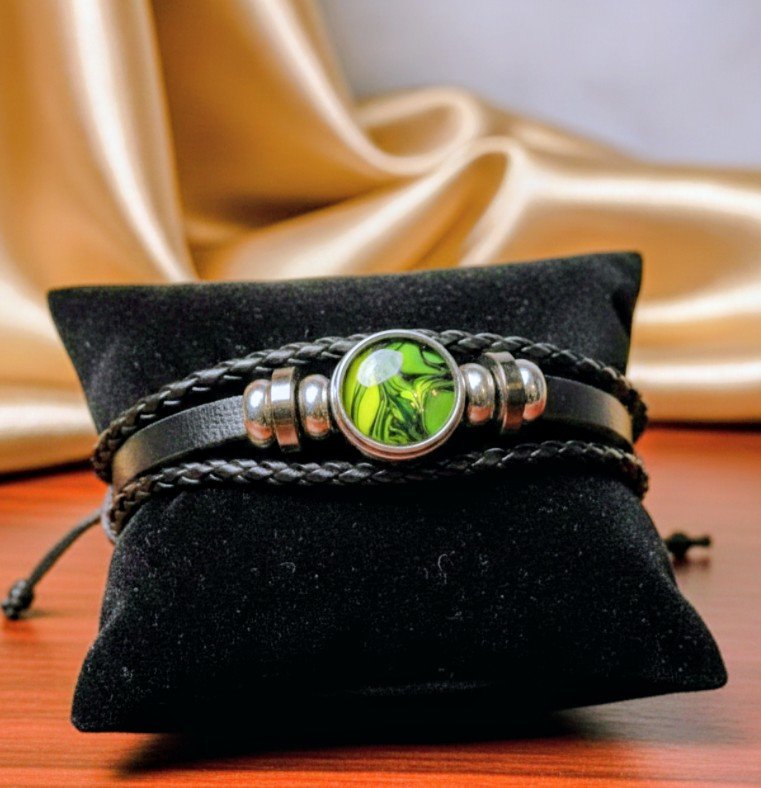 Bracelets avec peinture acrylique – Image 3