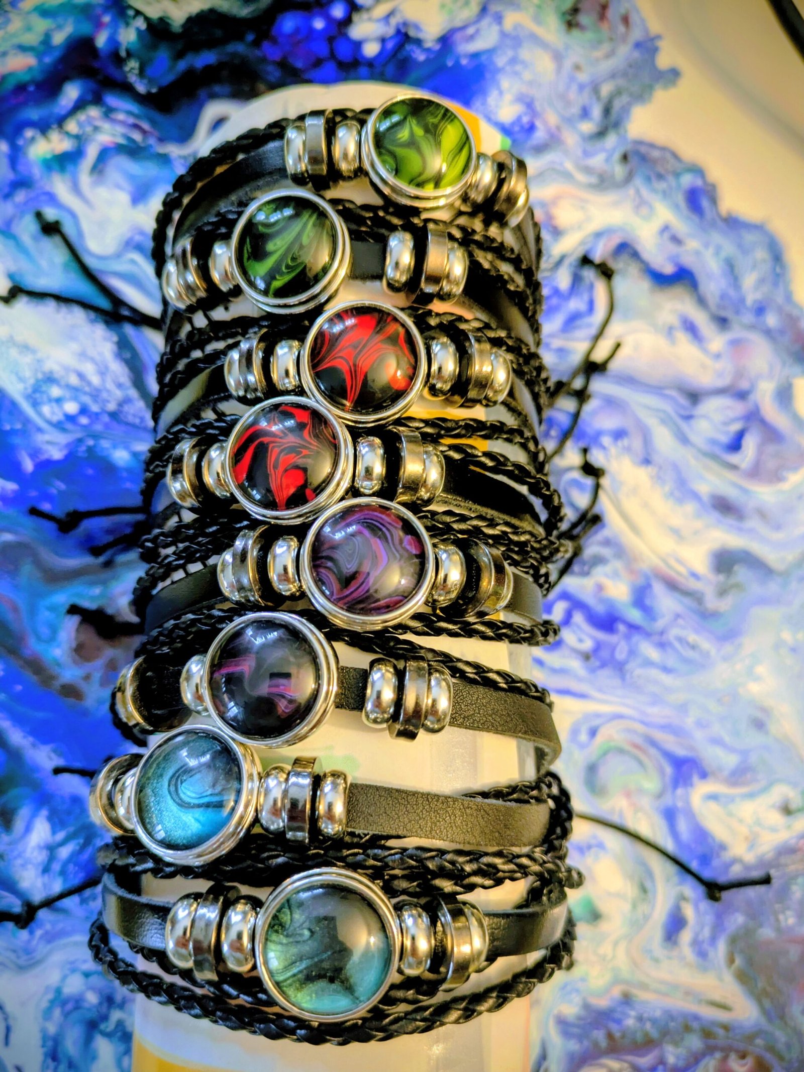 Bracelets avec peinture acrylique – Image 6