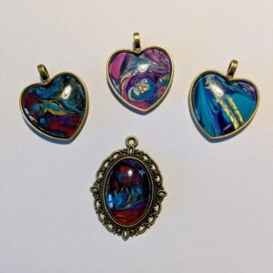 Pendentifs série  » Cœur « 